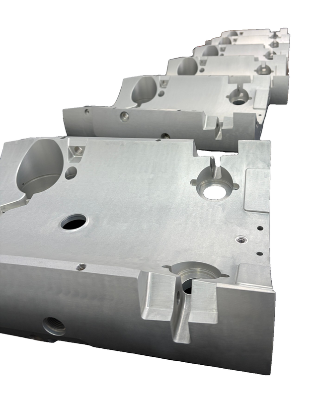 CNC milled aluminum bases by Delta Hi-Tech