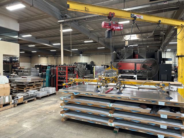 Delta Fabrication shop floor