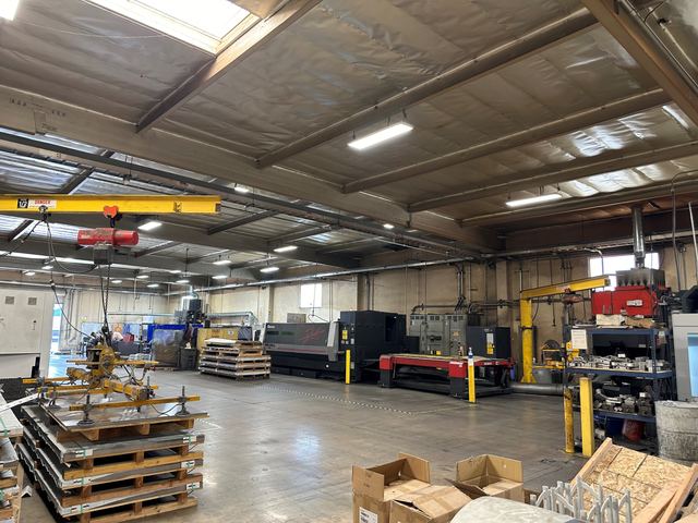Delta Fabrication shop floor