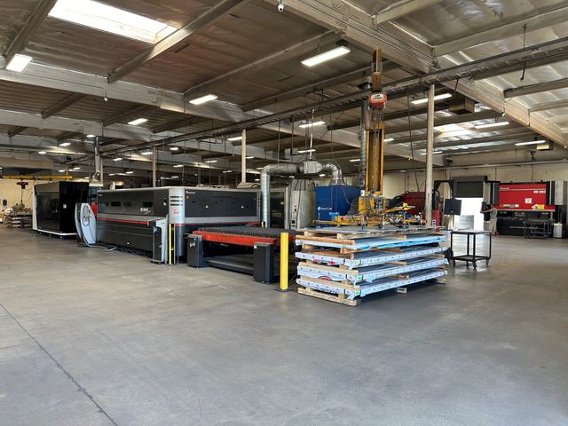 Delta Fabrication shop floor
