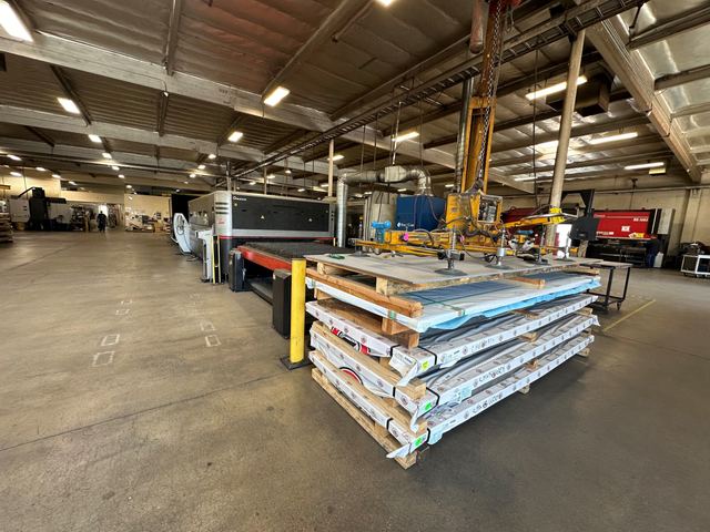 Delta Fabrication shop floor