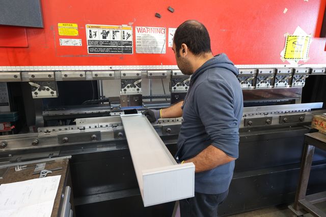 Delta Fabrication shop floor