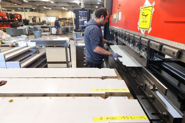 Delta Fabrication shop floor