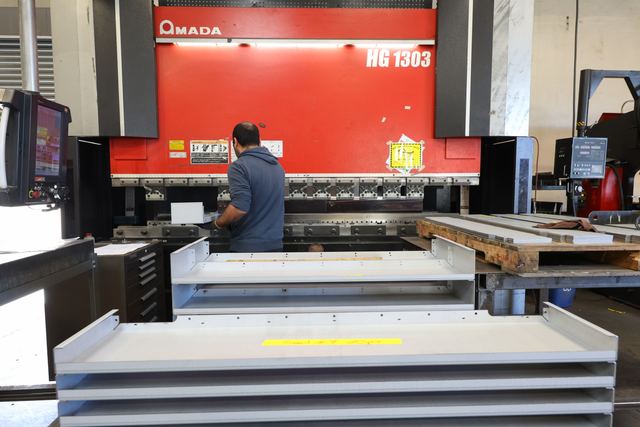 Delta Fabrication shop floor
