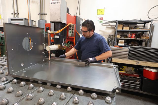 Delta Fabrication shop floor