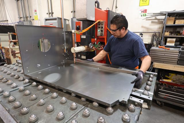Delta Fabrication shop floor