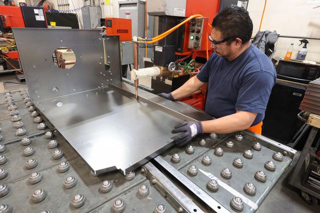 Delta Fabrication shop floor