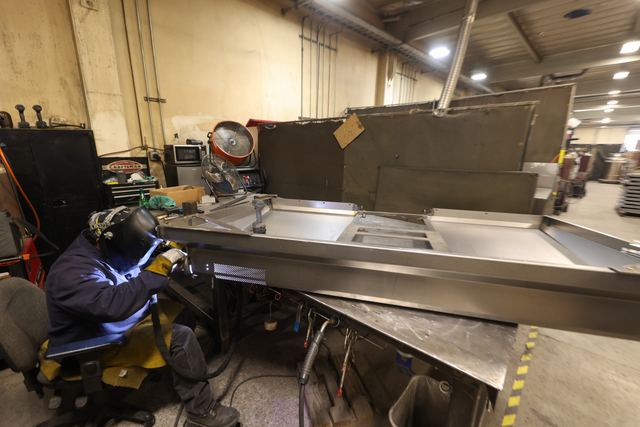 Delta Fabrication shop floor