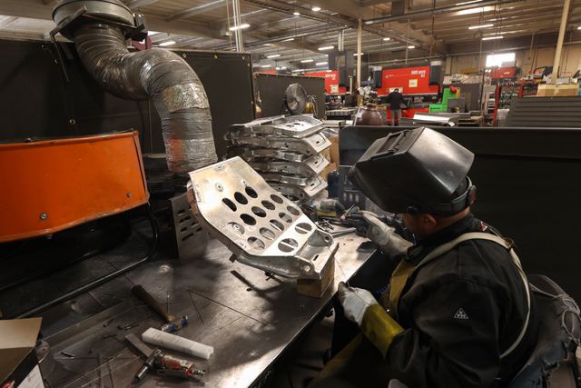Delta Fabrication shop floor