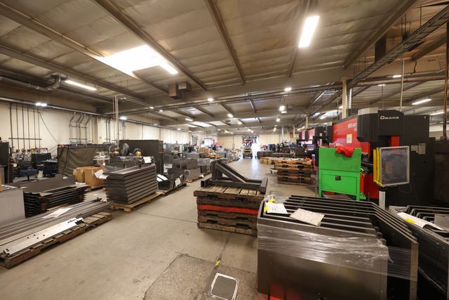 Delta Fabrication shop floor