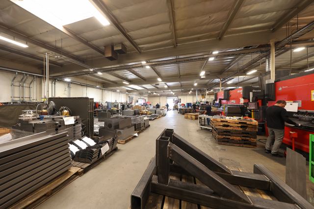 Delta Fabrication shop floor