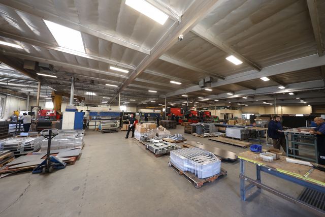 Delta Fabrication shop floor