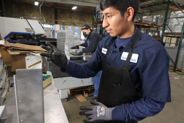 Delta Fabrication shop floor