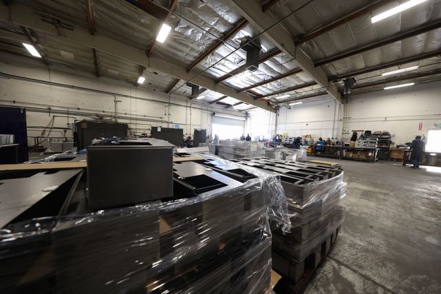 Delta Fabrication shop floor
