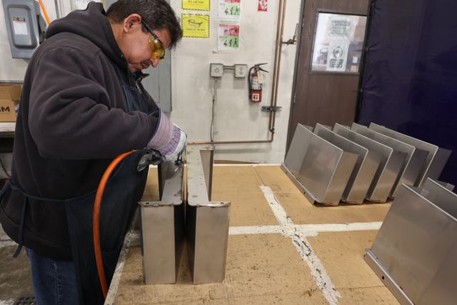 Delta Fabrication shop floor