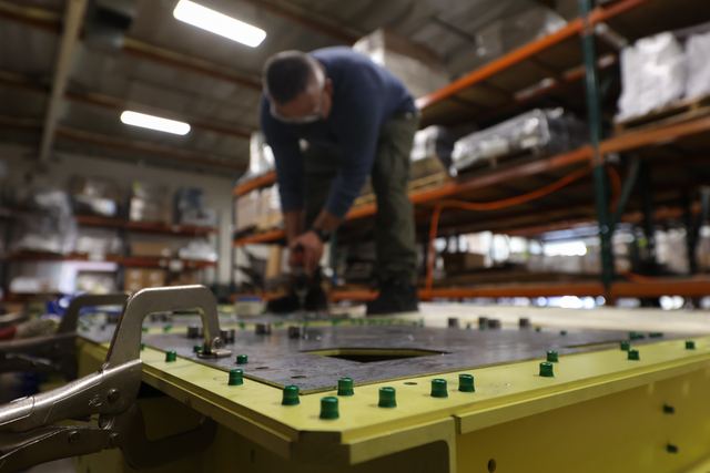 Delta Fabrication shop floor