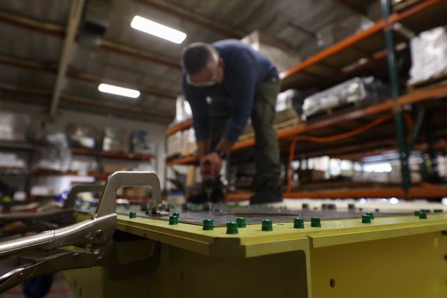 Delta Fabrication shop floor