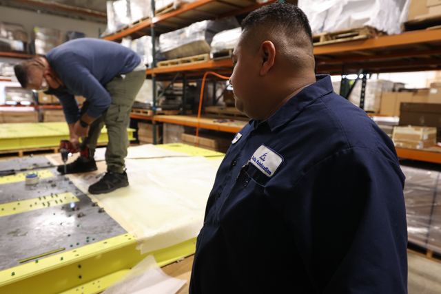 Delta Fabrication shop floor