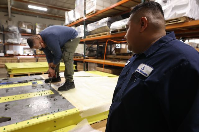 Delta Fabrication shop floor