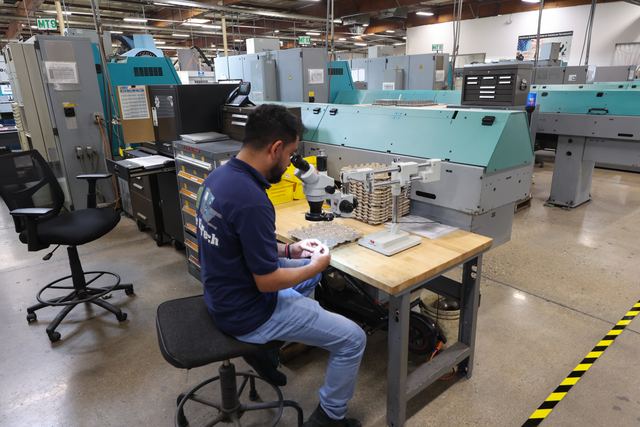 CNC machines at Delta Hi-Tech