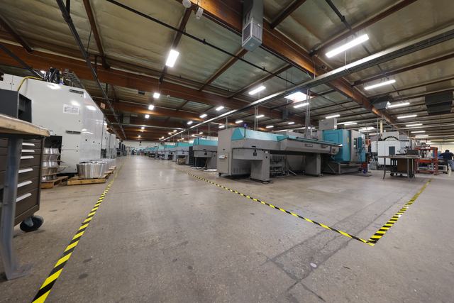 CNC machines at Delta Hi-Tech