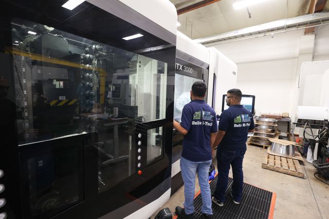CNC machines at Delta Hi-Tech