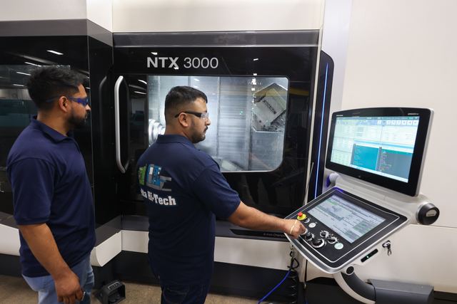 CNC machines at Delta Hi-Tech