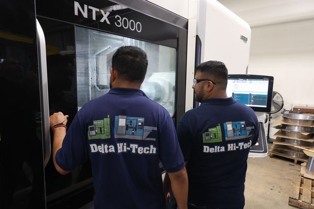 CNC machines at Delta Hi-Tech
