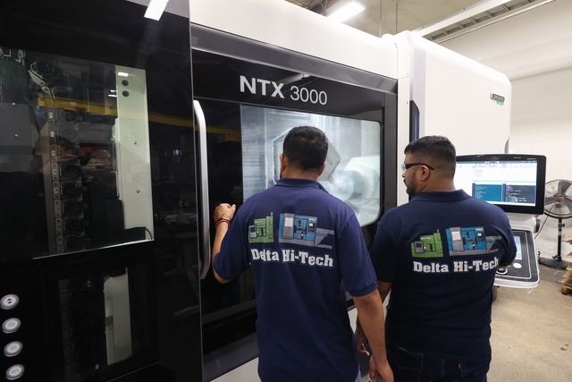 CNC machines at Delta Hi-Tech