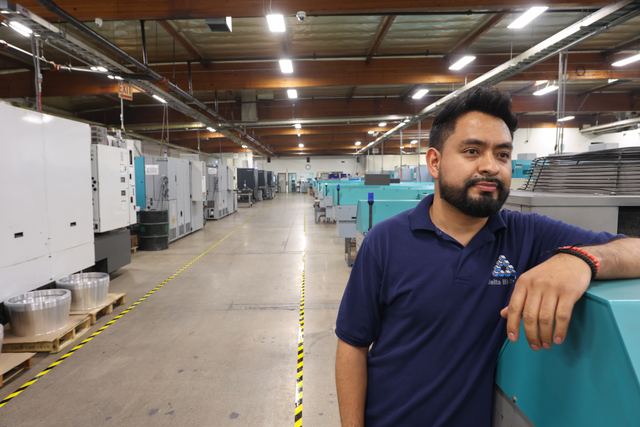 CNC machines at Delta Hi-Tech
