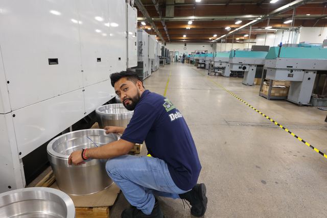 CNC machines at Delta Hi-Tech
