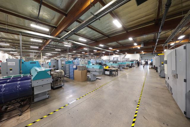 CNC machines at Delta Hi-Tech