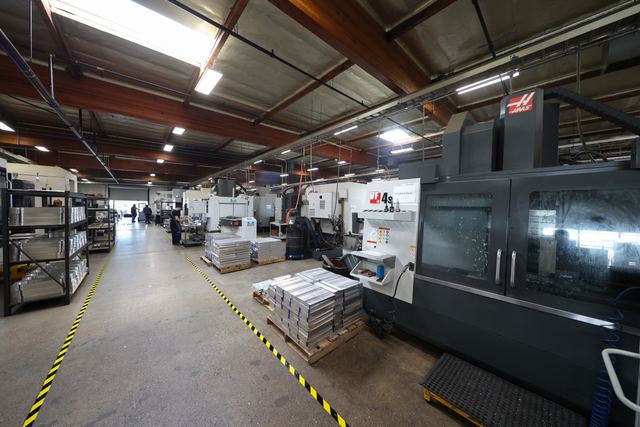 CNC machines at Delta Hi-Tech