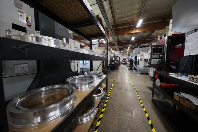CNC machines at Delta Hi-Tech