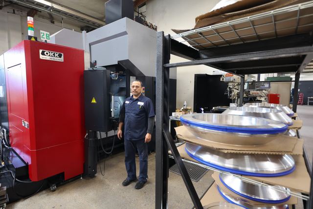 CNC machines at Delta Hi-Tech