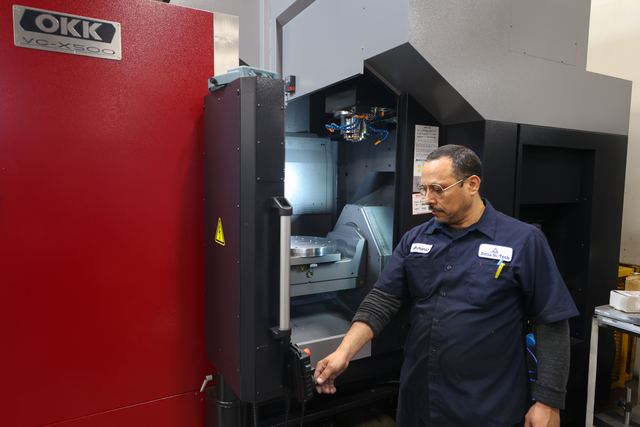 CNC machines at Delta Hi-Tech