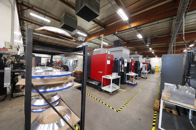 CNC machines at Delta Hi-Tech