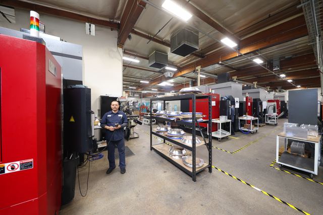 CNC machines at Delta Hi-Tech