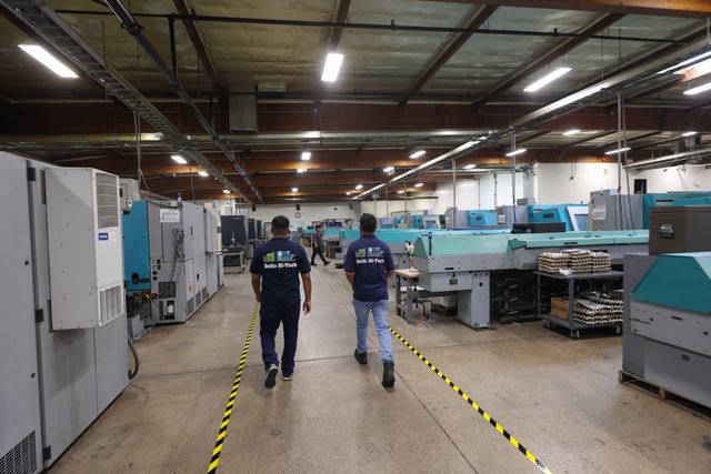 CNC machines at Delta Hi-Tech