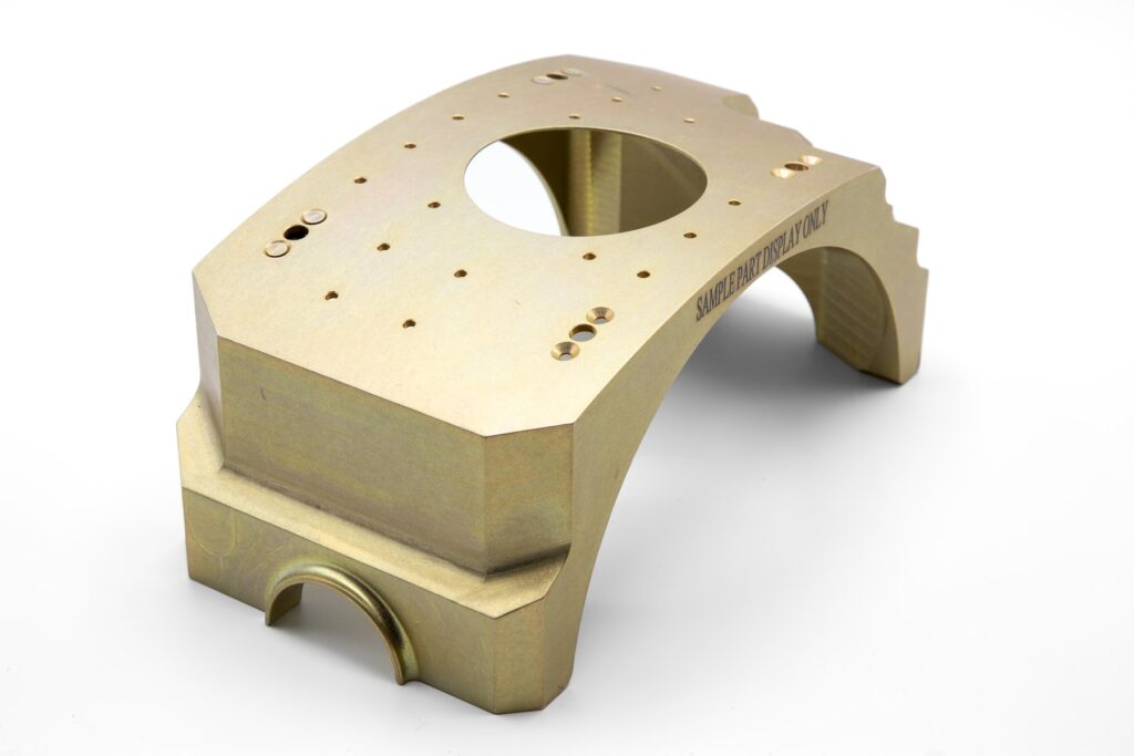 Precision machined part by Delta Hi-Tech